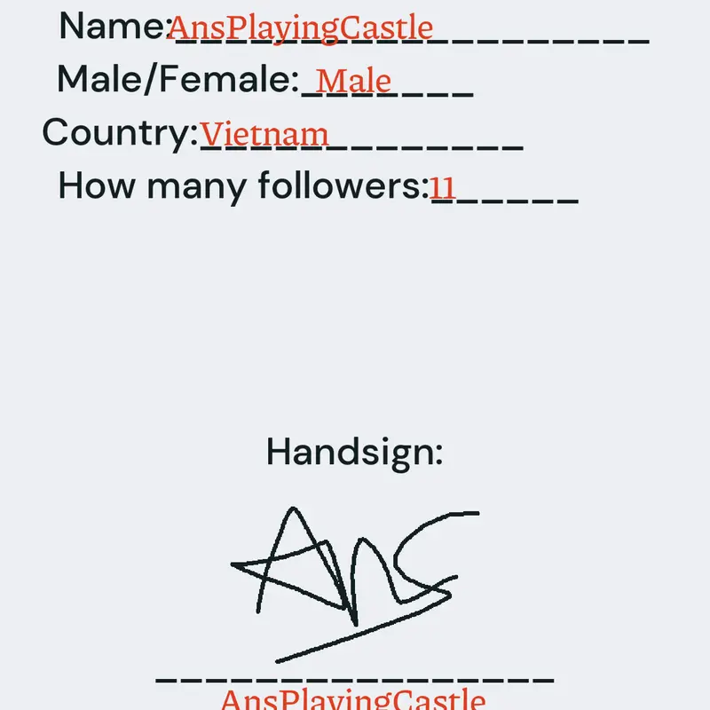 Game by @AnsPlayingCastle