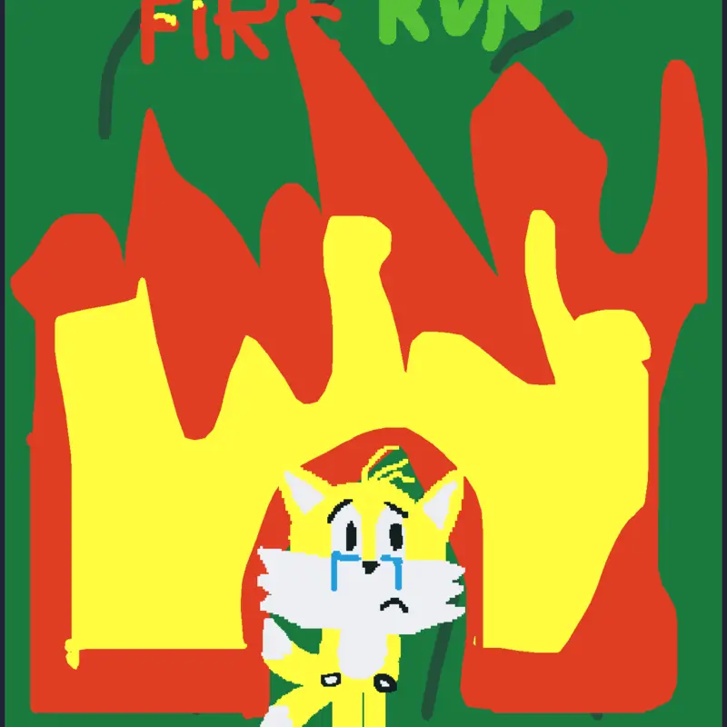Tails Fire Run by @FPUNIVERSE