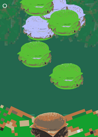 Burger fight