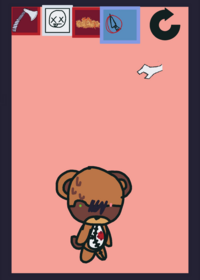 Psycho teddy (tw: a bit of blood)