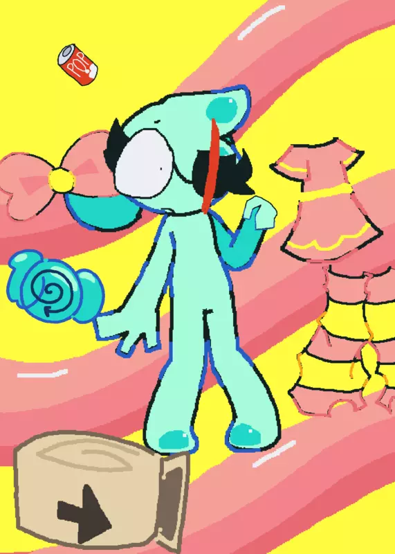 just shelly. by @SPRUNKSONIC20