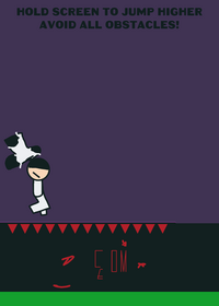 Run fast and jump