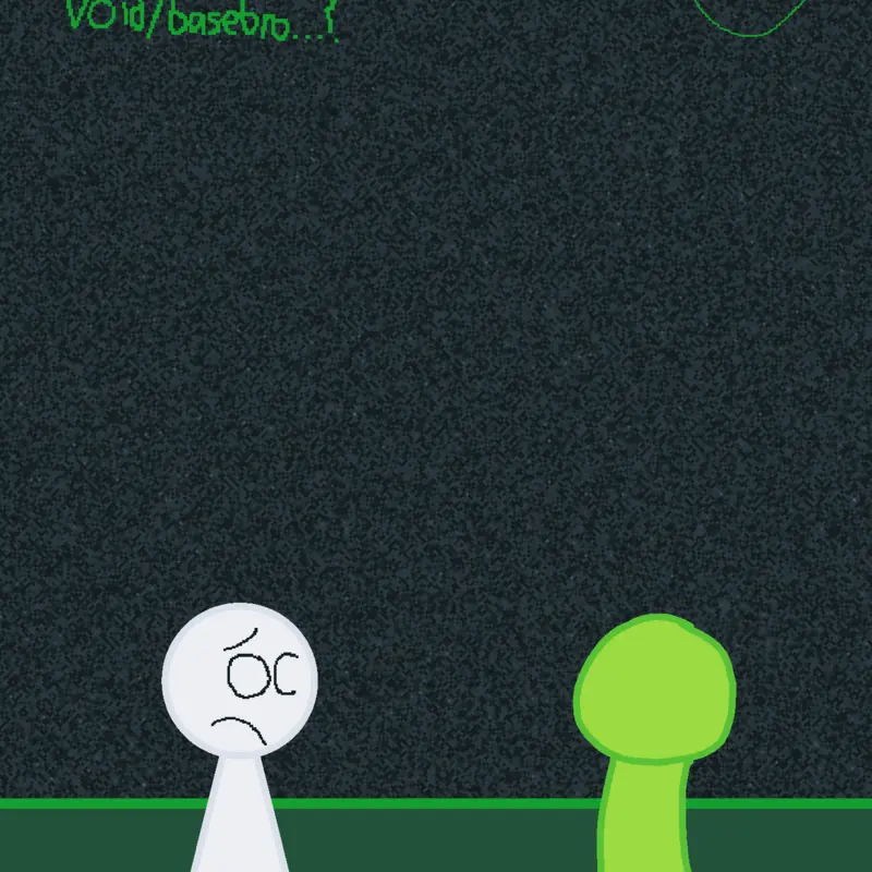 Greenish void by @gwag_second_acc