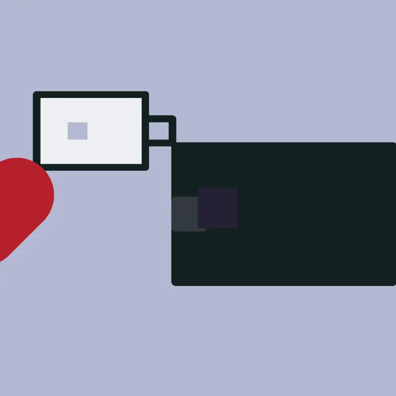Charge your phone simulator by @anpo