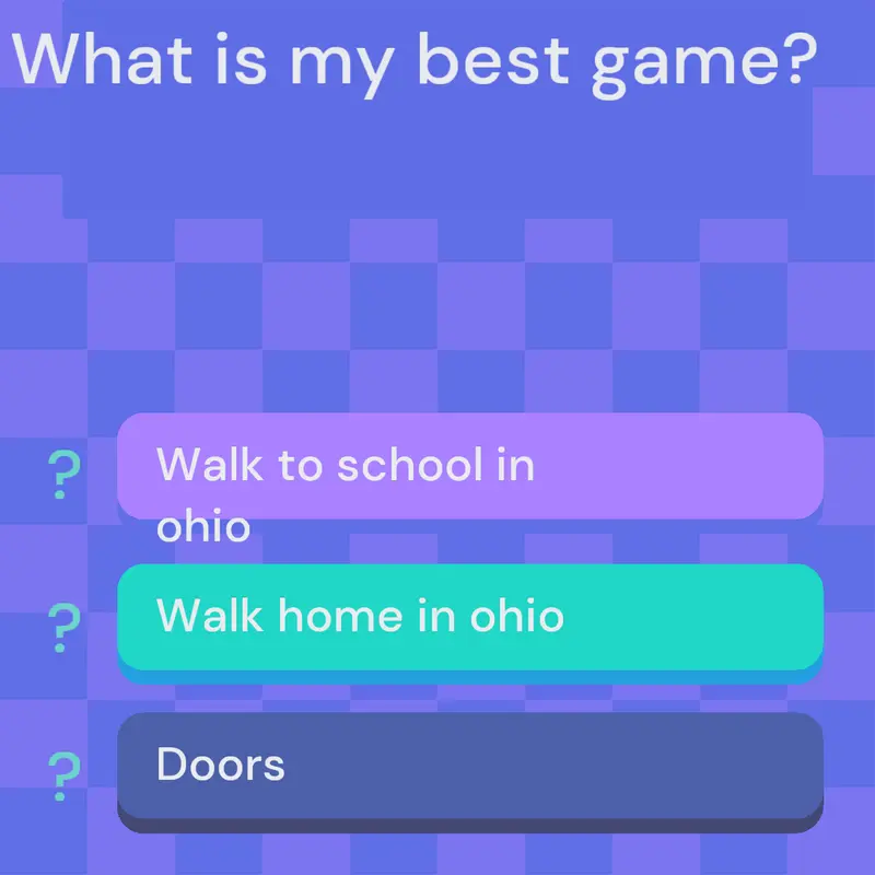 Game by @The1kade