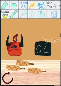 Remix food :3 oc pls ending game red