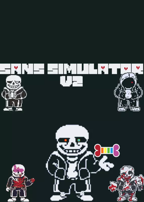 Sans Sim by @Genocidal_Twin