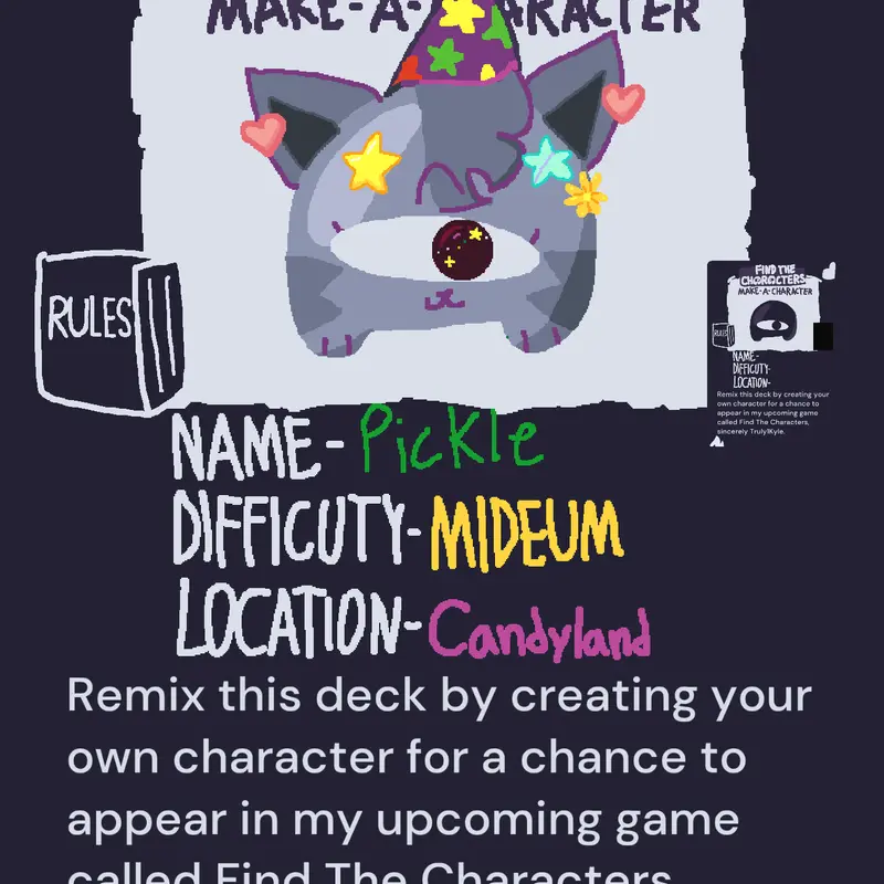 Game by @Kitty_Pickle16