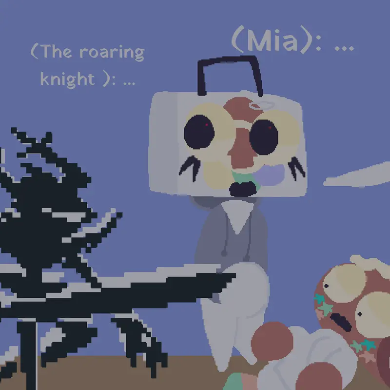 The roaring knight by @coolstickmanlol2029