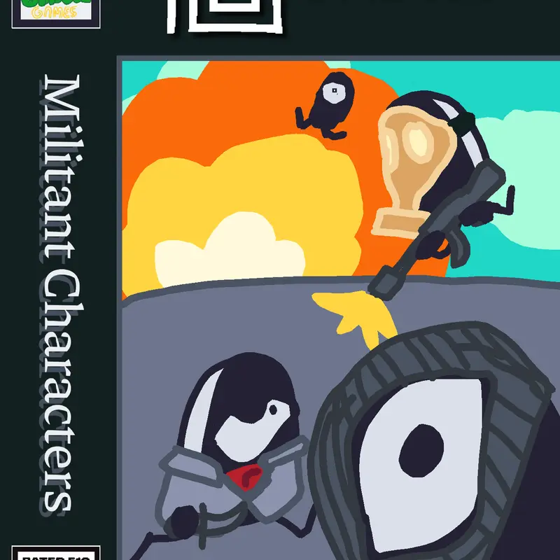 Militant Characters by @Looper-Brazil