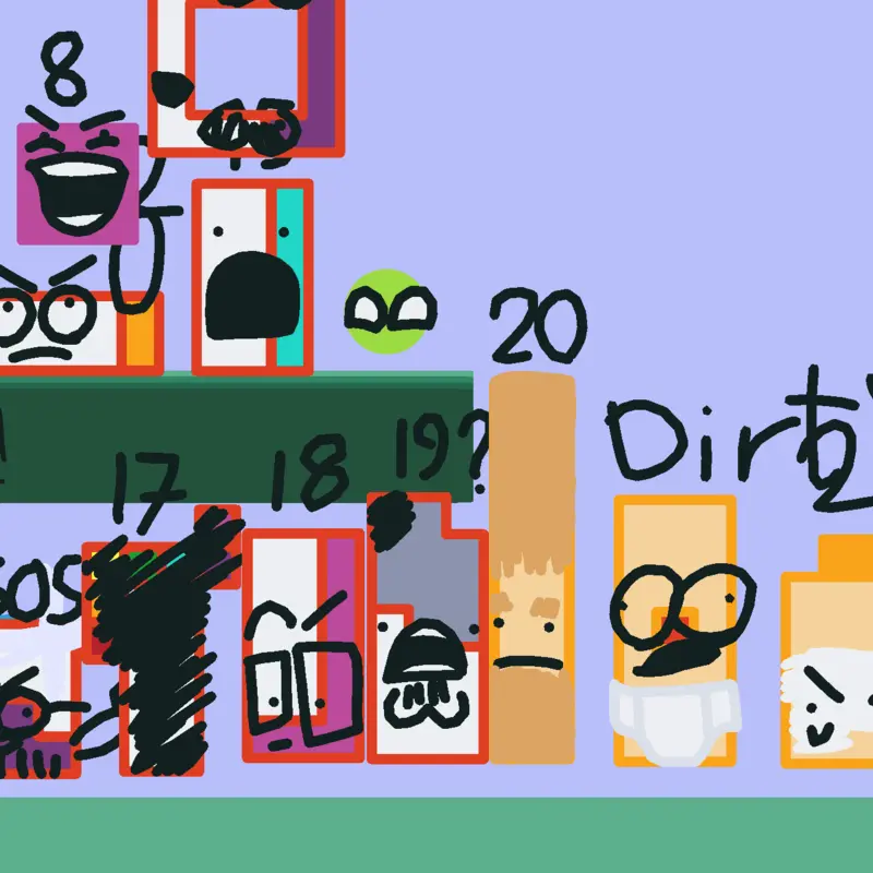Numberblocks by @BaharCelkin