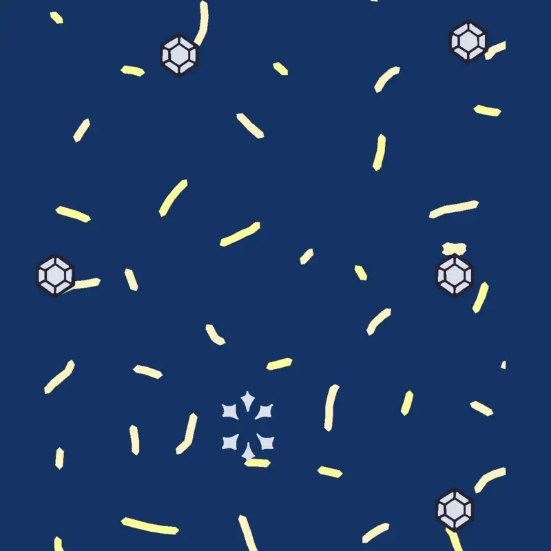 Gravity game by @lycheecat
