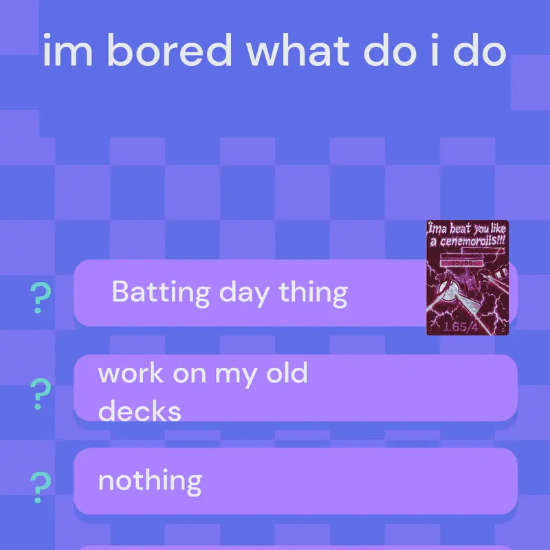 what do i do help me by @Dookykong
