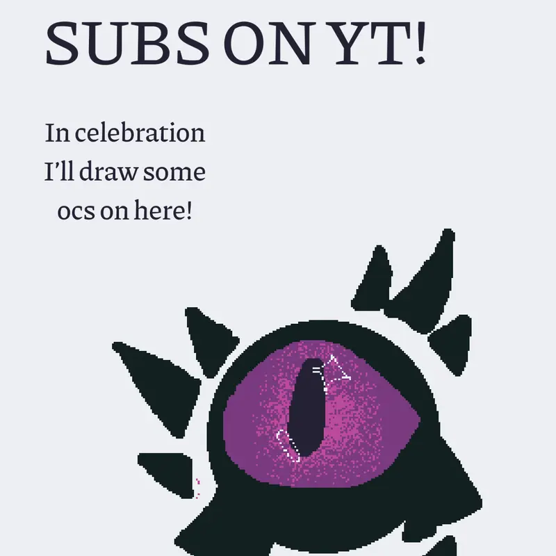 100 subs on YT! by @VVatch