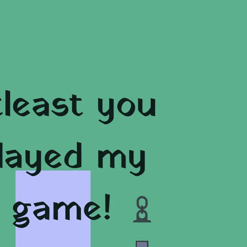 Game by @IanPaoloRonato