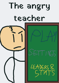 Angry teacher