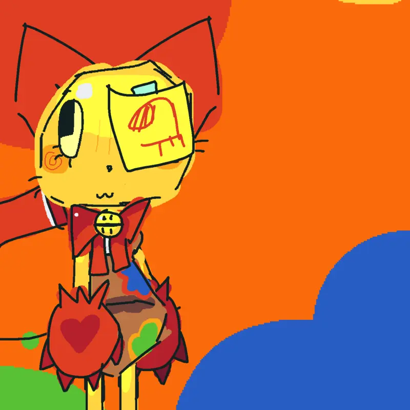 Scraps puzzle dandys world 2026 by @doodles--
