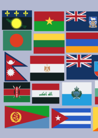 All The 250 Flags of The World, FREE TO USE!