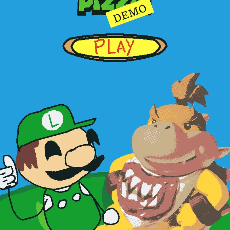 Luigi Wants Pizza: Demo Edition by @Rouxlskaardlover