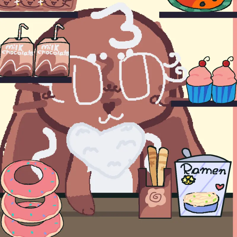 Coco eat food from Korea(might has bugs) by @ur_local_leafy_bug