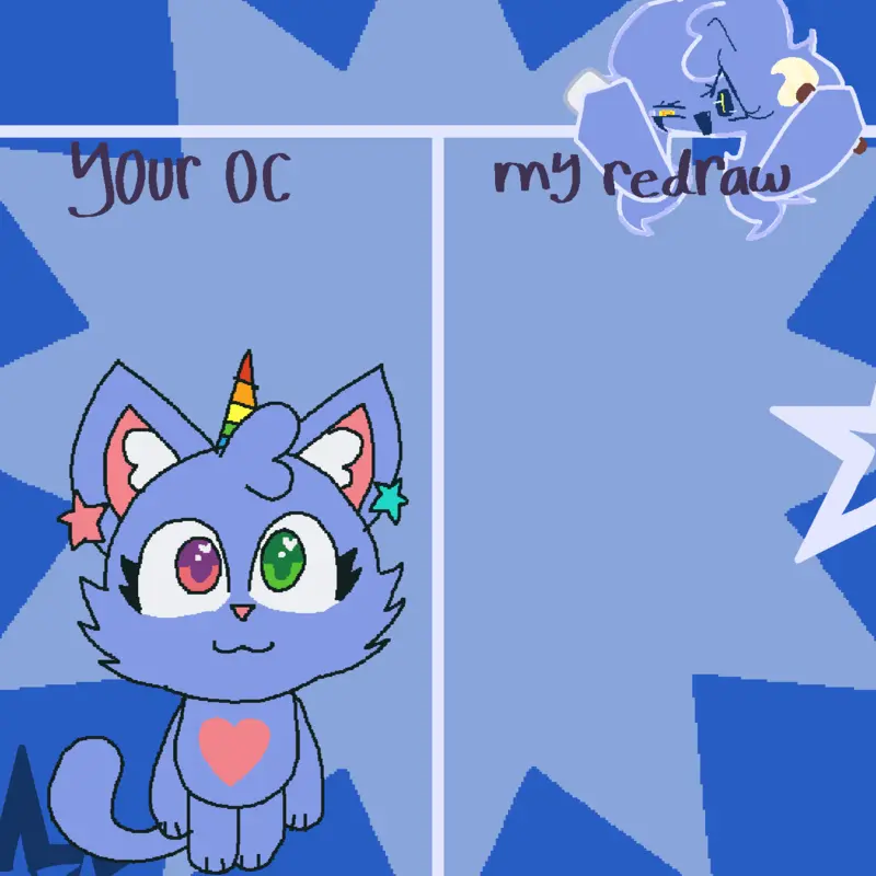 #bella #kitty #unicorn #youroc #myredraw by @bellathekittyunicorn684