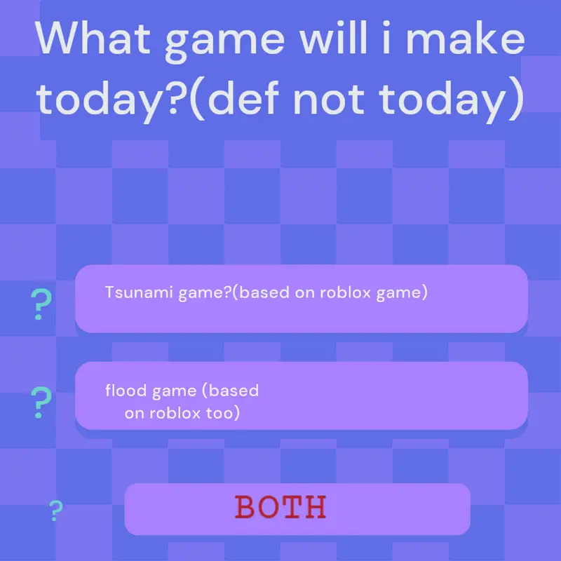 Game by @throwababyatanotherbaby