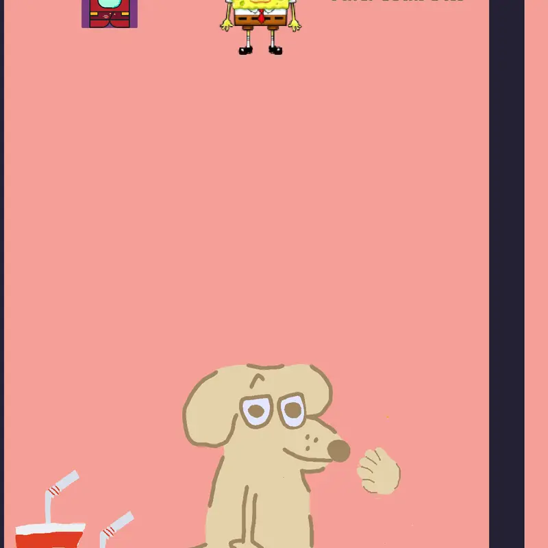 Doggo mukbang by @SpongebobSquarepantscute