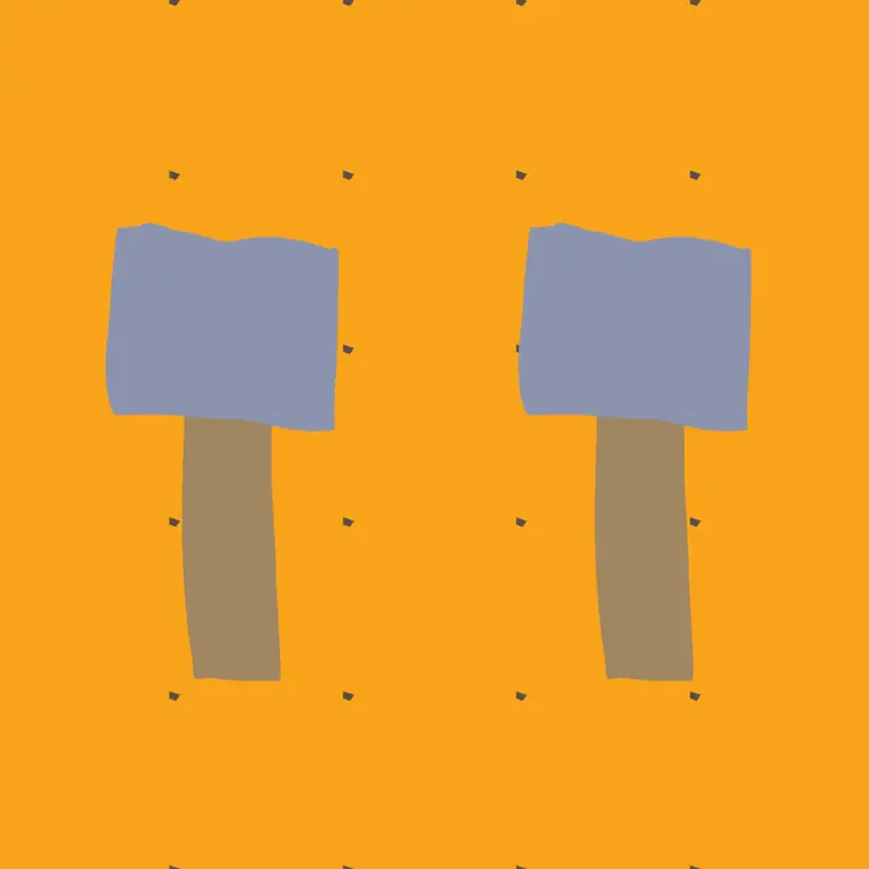 Two player hammer game ig by @MOONCAT123456