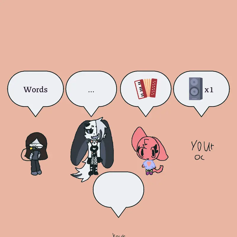 The robot oc is mine don't steal by @idiot_cr3ature