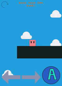 Just a block and player