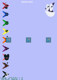The game is infinite...just like tetris.