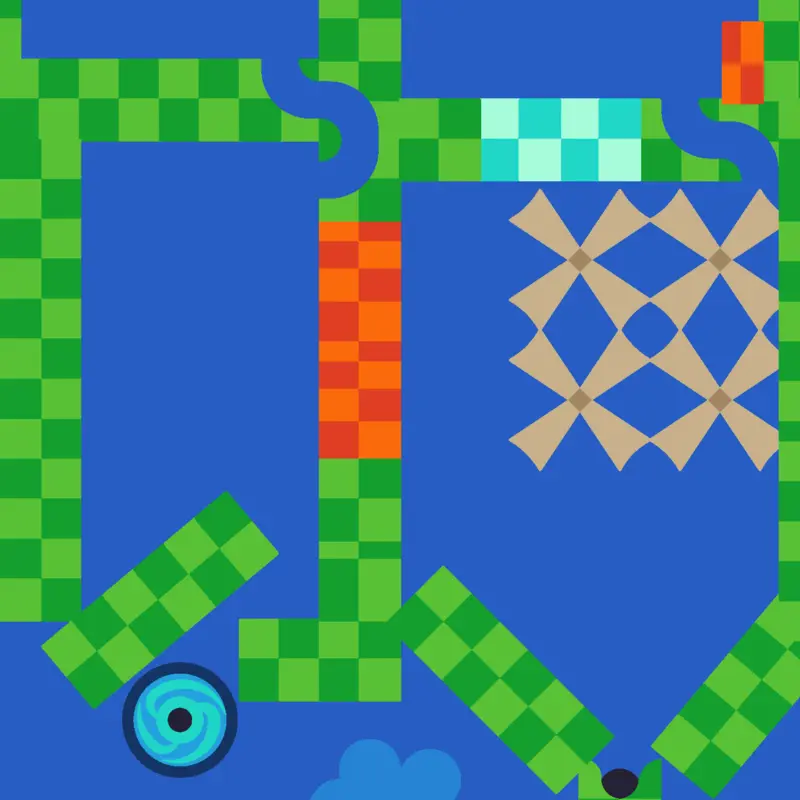 Evil scary golf by @mannix