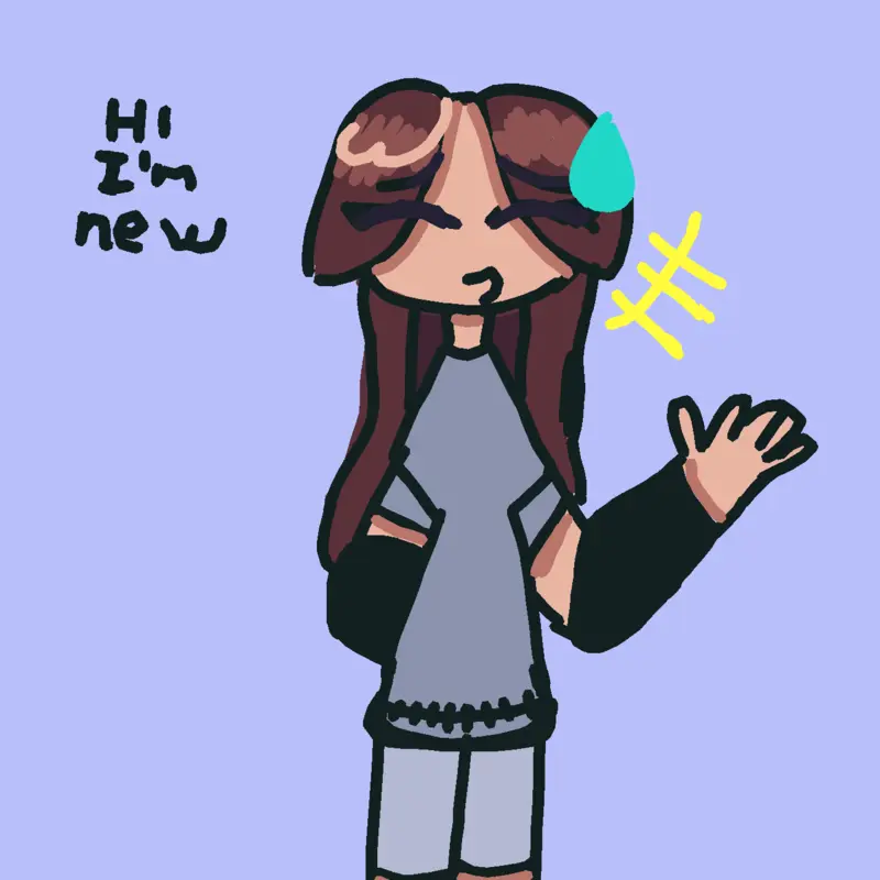Hello, i new!!! (Btw, i love snow) by @W1NT3R_V3N0M