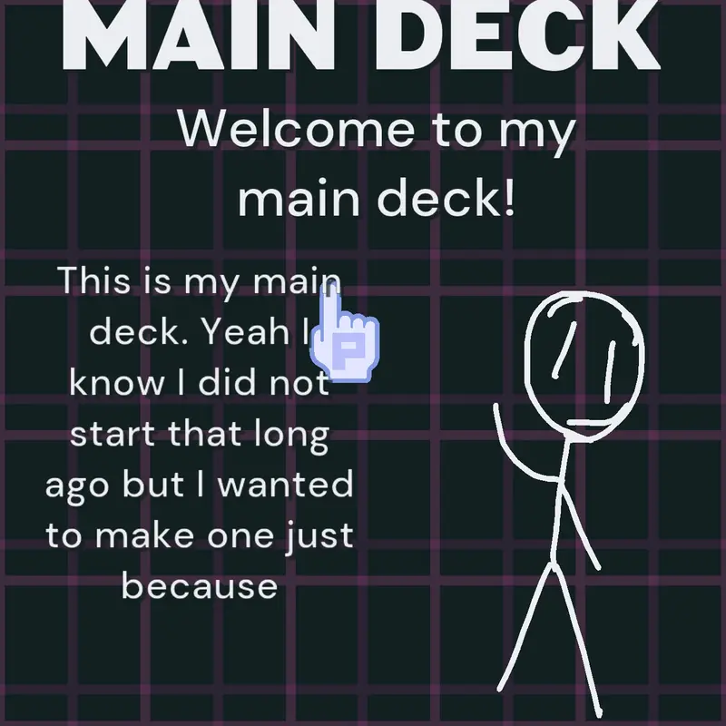 Deantastikcastle's main deck by @deantastikcastle
