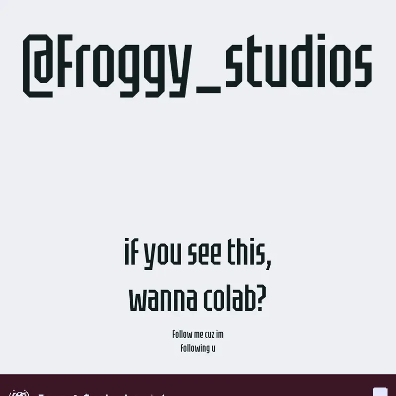 Game by @afroggyman