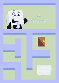 MAZE GAME — MrBlanky is excited to see you!