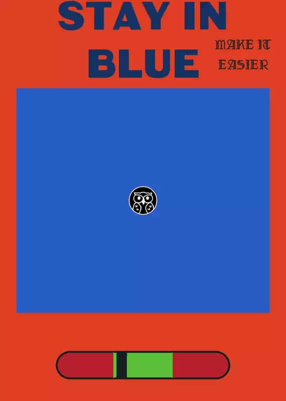 STAY IN BLUE by @mahrus