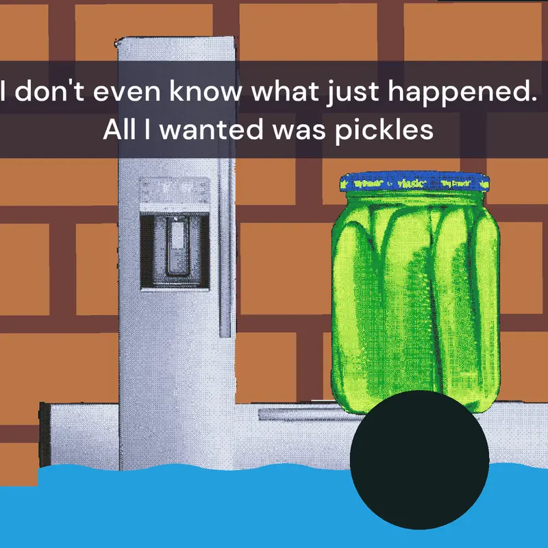 All for a pickle jar 💔 by @LegacyDuding