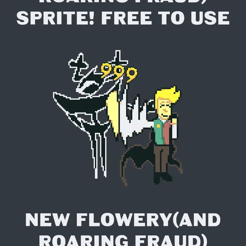 Flowery and Knight free sprite by @lityss