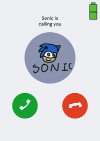 Sonic is calling you!