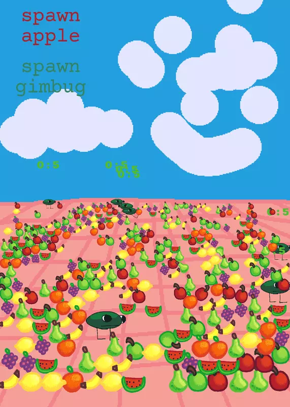 Parallax life simulator by @frickinickinickin