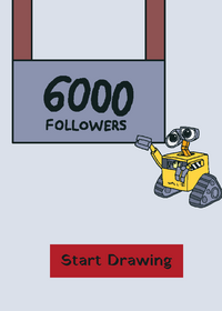 6000 followers