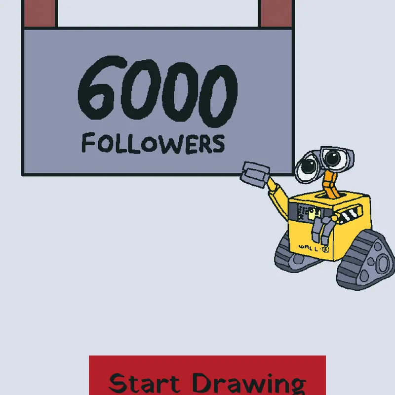 6000 followers by @TigerDragon2026