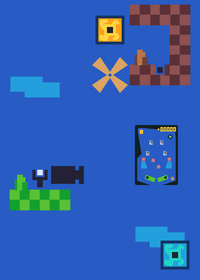 but blocky