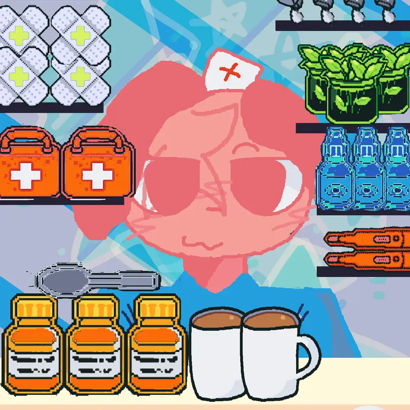 Animal hospital mukbang! by @Basthemain568