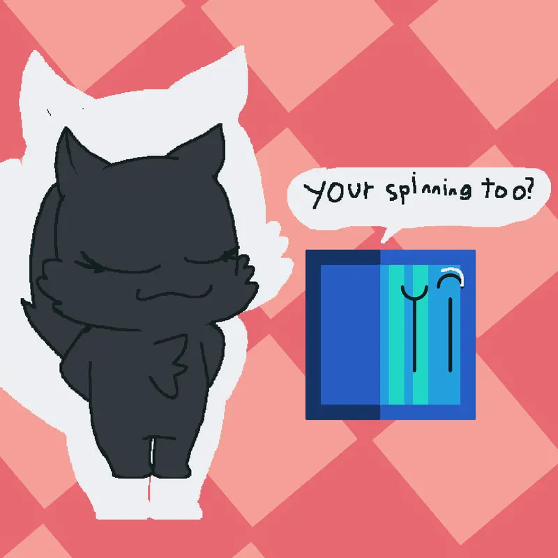 You’re spinning too? by @JaxTheReaper