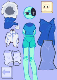 Dandys world dress up (gender change)