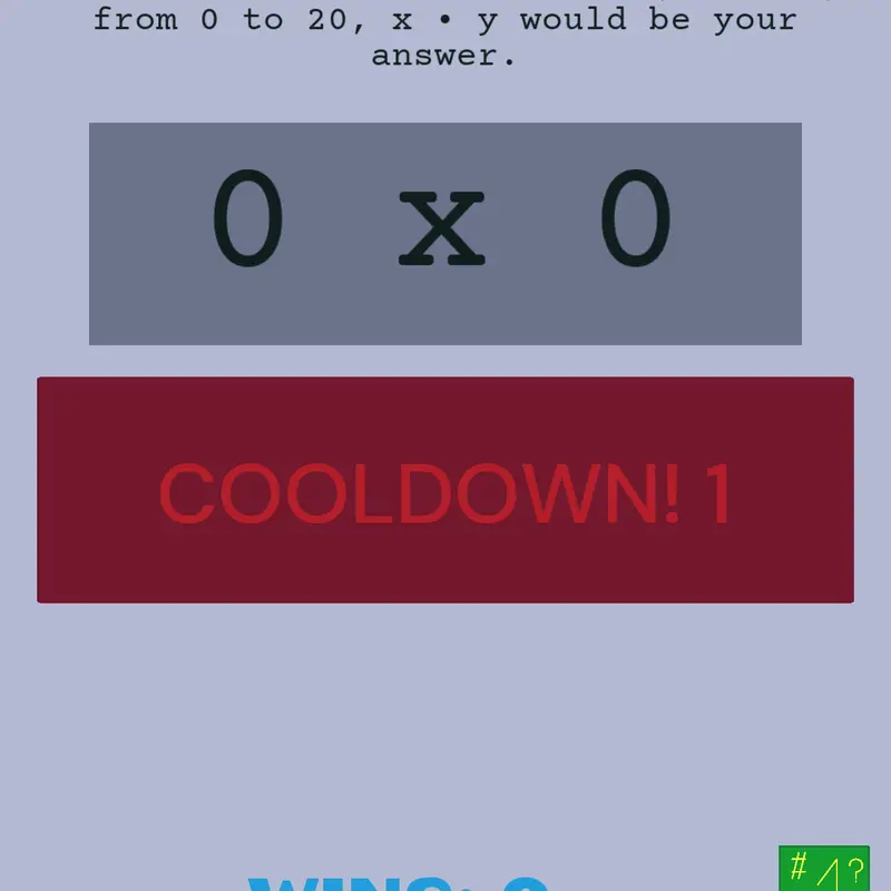 Game by @WhyImNotAMine