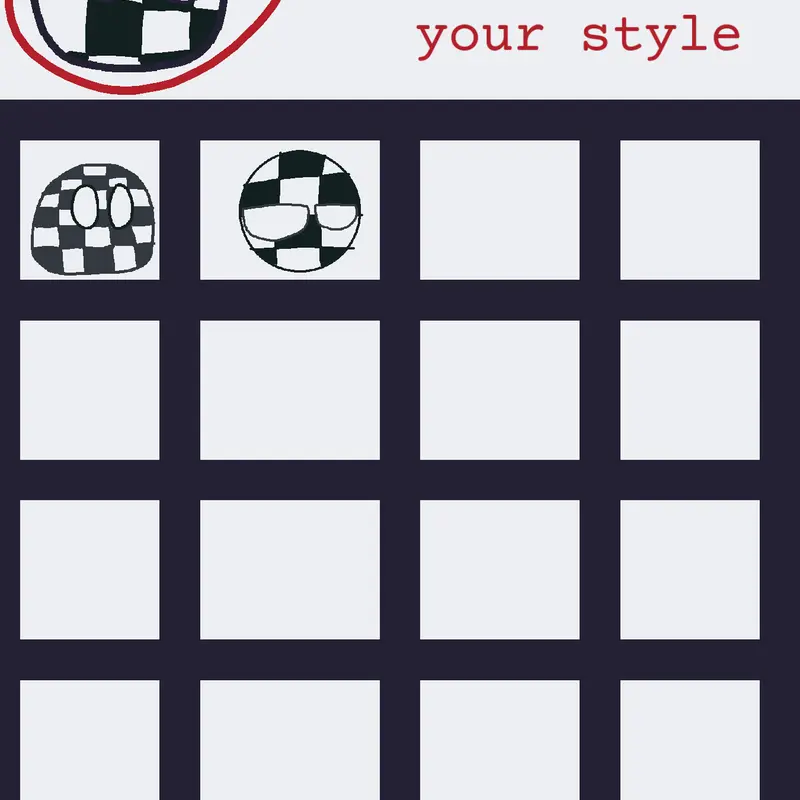 Checkers ball by @Goldy1946