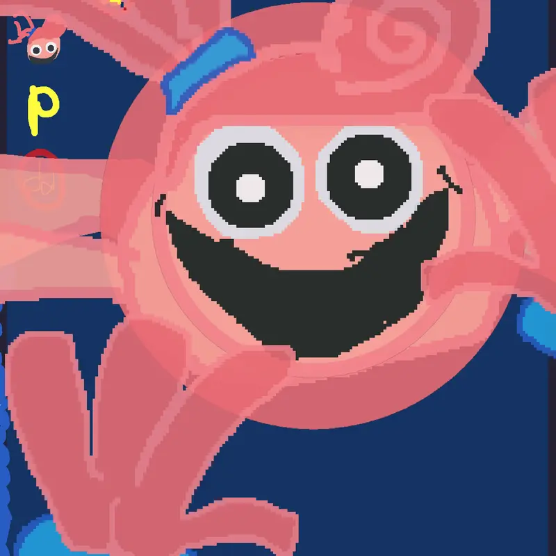 Withered Huggy Wuggy Ragdoll by @Blobbyfish24